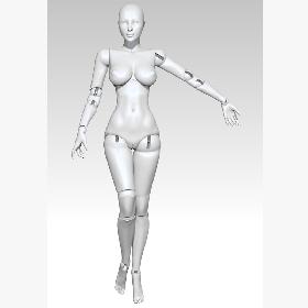 3D模型-3D Ball-jointed-doll Laura model